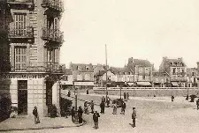 Saint-Nazaire Côte d'amour - 1910 Place de la gare